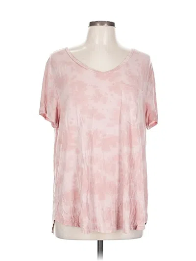 Pre-owned Grace & Lace Short Sleeve T-shirt In Pink