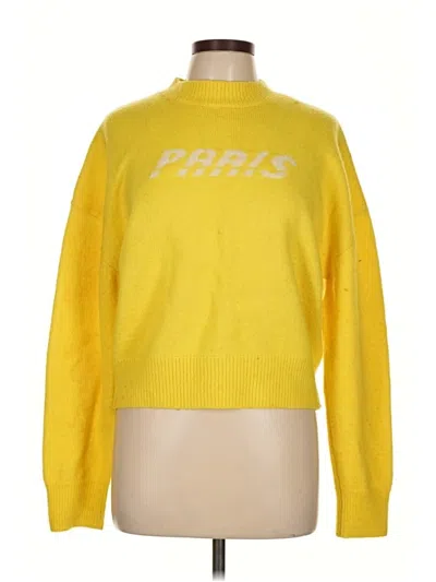 Pre-owned Paris Atelier & Other Stories Pullover Sweater In Yellow