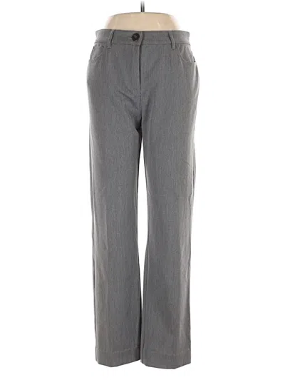Pre-owned Weekend Max Mara Dress Pants In Gray