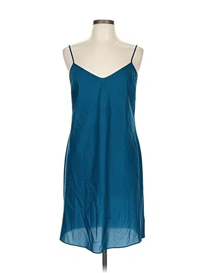 Pre-owned Ivanka Trump Cocktail Dress In Blue