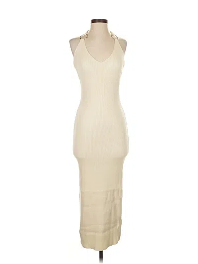 Pre-owned 4th & Reckless Cocktail Dress In White