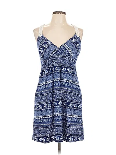 Pre-owned No Boundaries Casual Dress In Blue