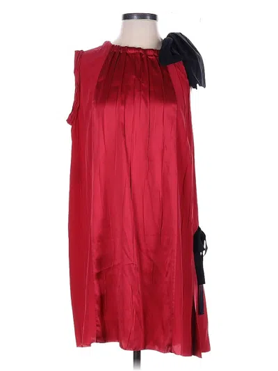 Pre-owned Prada Cocktail Dress In Red