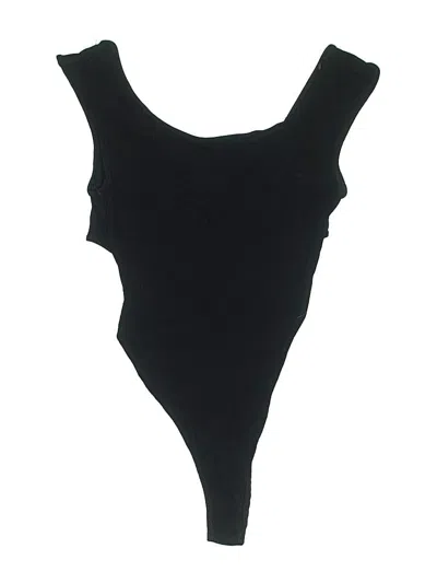 Pre-owned Lush Bodysuit In Black