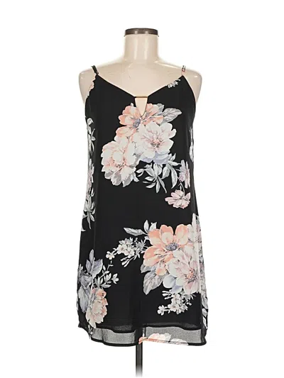 Pre-owned Socialite Casual Dress In Black