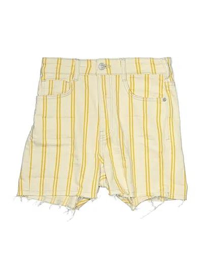 Pre-owned Pilcro Shorts In Yellow
