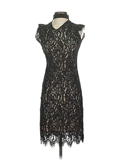 Pre-owned Bar Iii Cocktail Dress In Black