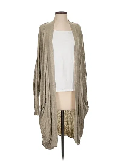 Pre-owned Zara Cardigan Sweater In Brown