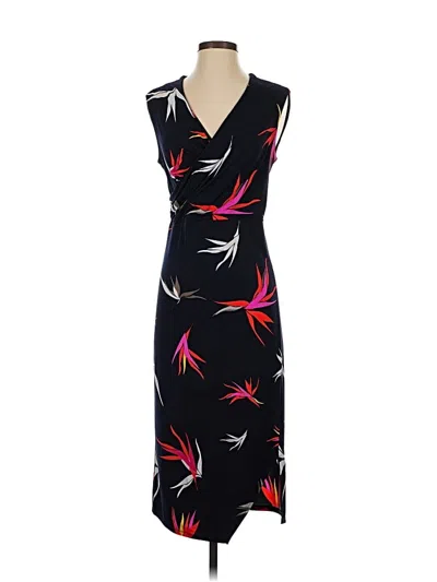 Pre-owned T Tahari Cocktail Dress In Blue