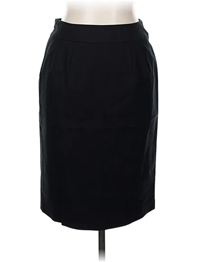Pre-owned Talbots Formal Skirt In Black