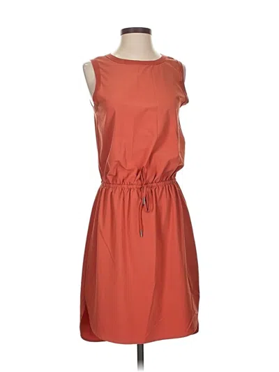 Pre-owned Athleta Casual Dress In Orange