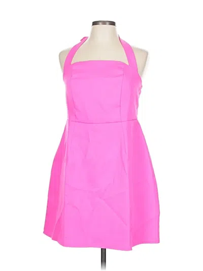 Pre-owned Unbranded Cocktail Dress In Pink