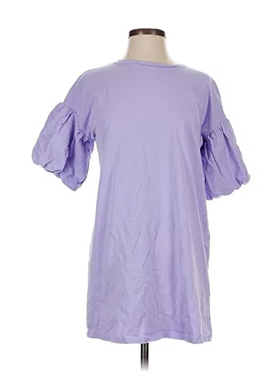 Pre-owned Trafaluc By Zara Casual Dress In Purple