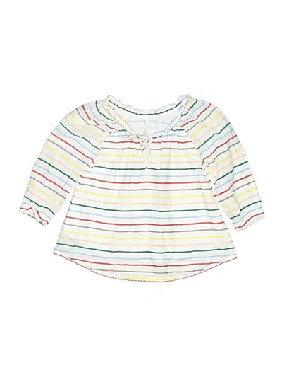 Pre-owned Zimmermann Kids' 3/4 Sleeve Blouse In White