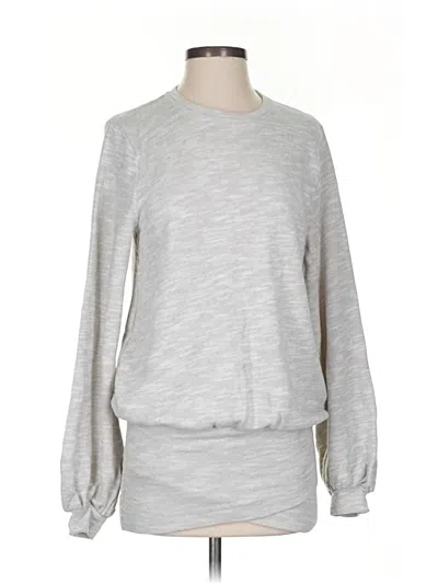 Pre-owned Lovers & Friends Sweatshirt In Gray