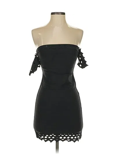 Pre-owned Susana Monaco Cocktail Dress In Black