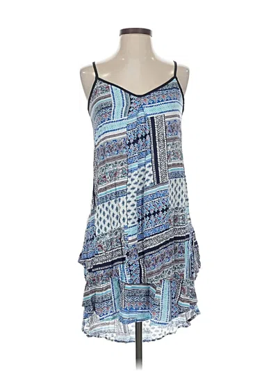 Pre-owned Alya Casual Dress In Blue