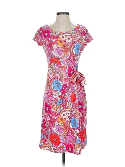 Pre-owned Talbots Casual Dress In Pink