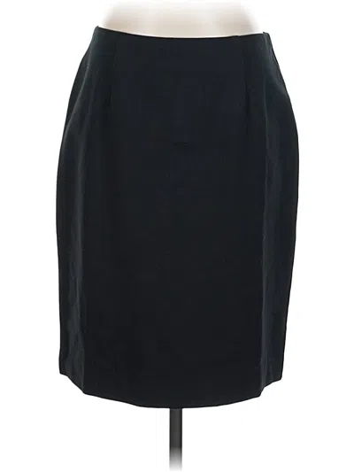 Pre-owned Jjill Formal Skirt In Black