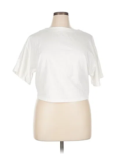 Pre-owned Banana Republic Short Sleeve T-shirt In White