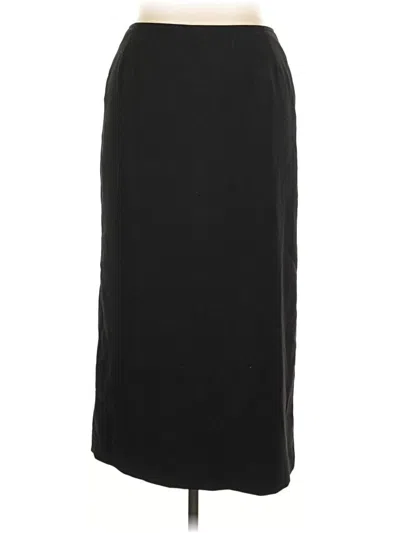 Pre-owned Le Suit Formal Skirt In Black