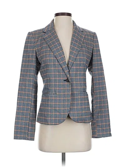 Pre-owned Merona Blazer Jacket In Gray