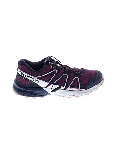 Pre-owned Salomon Kids' Sneakers In Purple