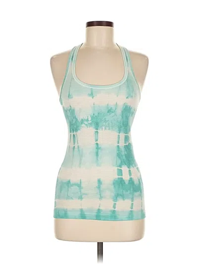 Pre-owned Lululemon Athletica Active Tank Top In Blue