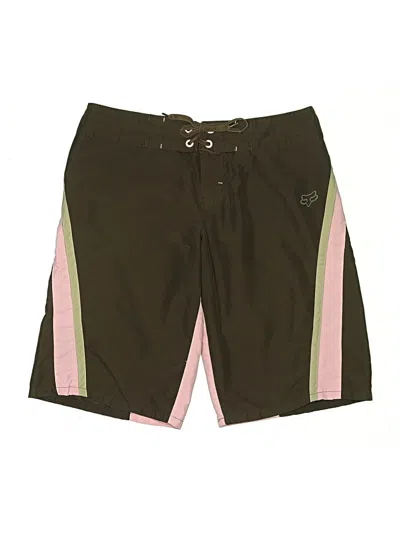 Pre-owned Fox Board Shorts In Green