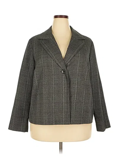 Pre-owned Briggs New York Blazer Jacket In Gray