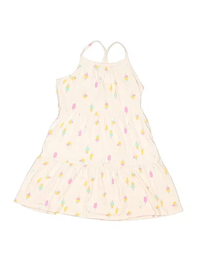 Pre-owned Cat & Jack Kids' Dress In White