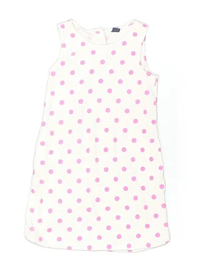 Pre-owned Baby Gap Kids' Dress In White