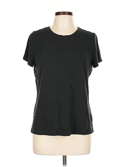 Pre-owned Banana Republic Factory Store Short Sleeve T-shirt In Black