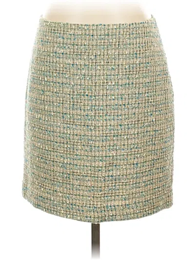 Pre-owned Ann Taylor Casual Skirt In Blue