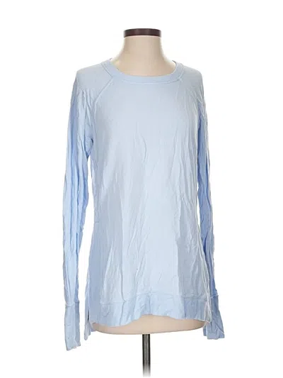Pre-owned Athleta Sweatshirt In Blue