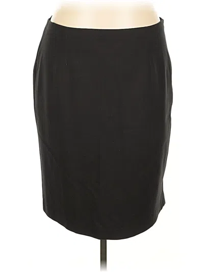 Pre-owned Charter Club Formal Skirt In Black