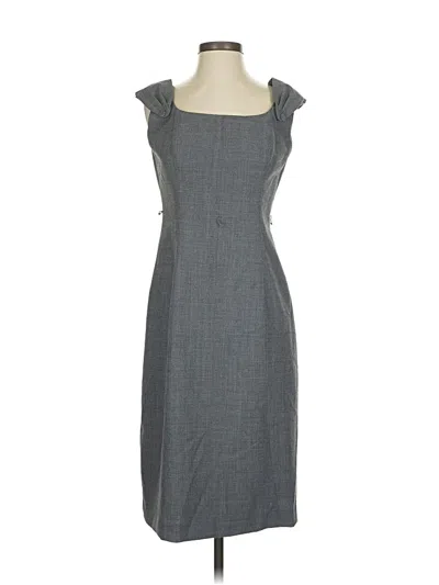 Pre-owned Tahari By Asl Casual Dress In Gray