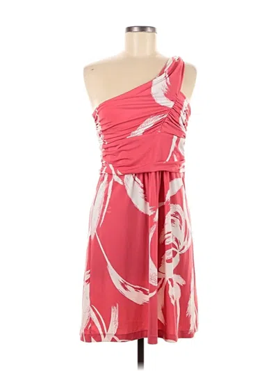 Pre-owned Bcbgmaxazria Cocktail Dress In Pink