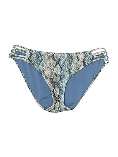 Pre-owned Isabella Rose Swimsuit Bottoms In Blue