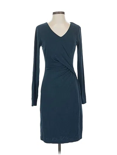 Pre-owned Ann Taylor Cocktail Dress In Blue