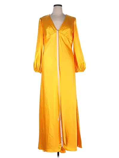 Mac Duggal Casual Dress In Yellow
