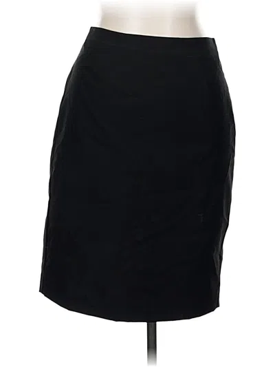Pre-owned Ann Taylor Factory Formal Skirt In Black