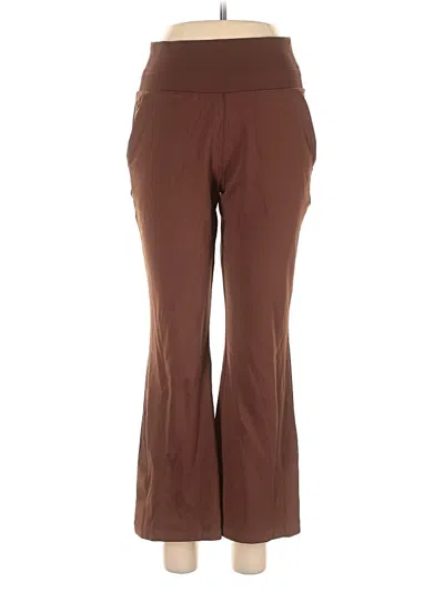 Pre-owned Athleta Active Pants In Brown
