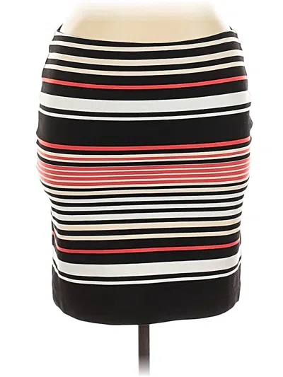 Pre-owned Ann Taylor Factory Casual Skirt In Black