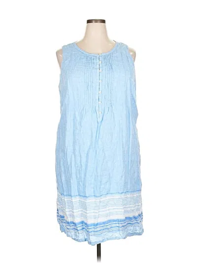 Pre-owned Talbots Casual Dress In Blue