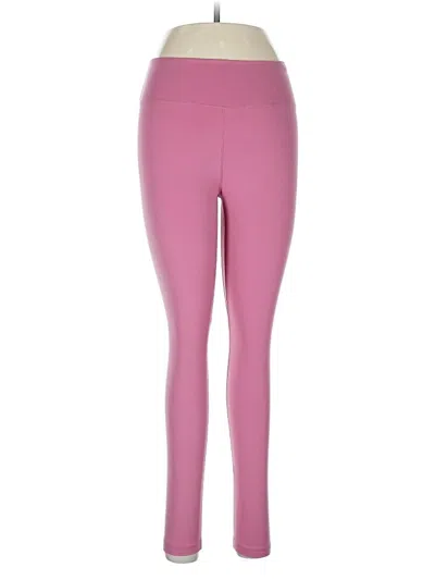 Pre-owned Nike Yoga Pants In Pink