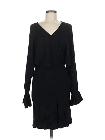 Pre-owned Alexis Casual Dress In Black