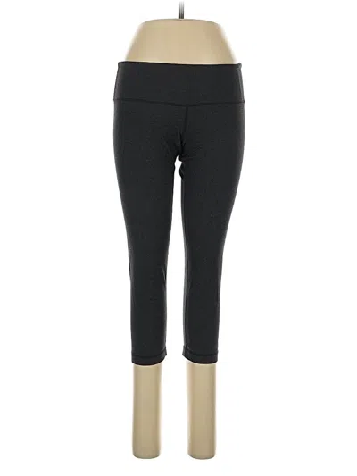 Pre-owned Lululemon Athletica Active Pants In Black