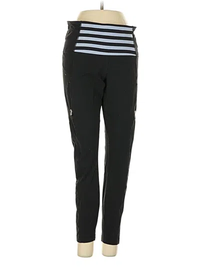 Pre-owned Lululemon Athletica Active Pants In Black