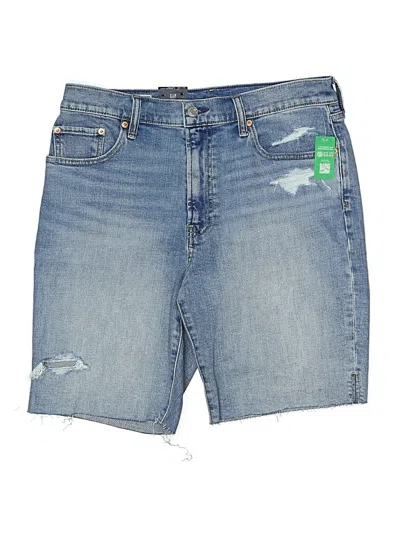 Pre-owned Gap Denim Shorts In Blue